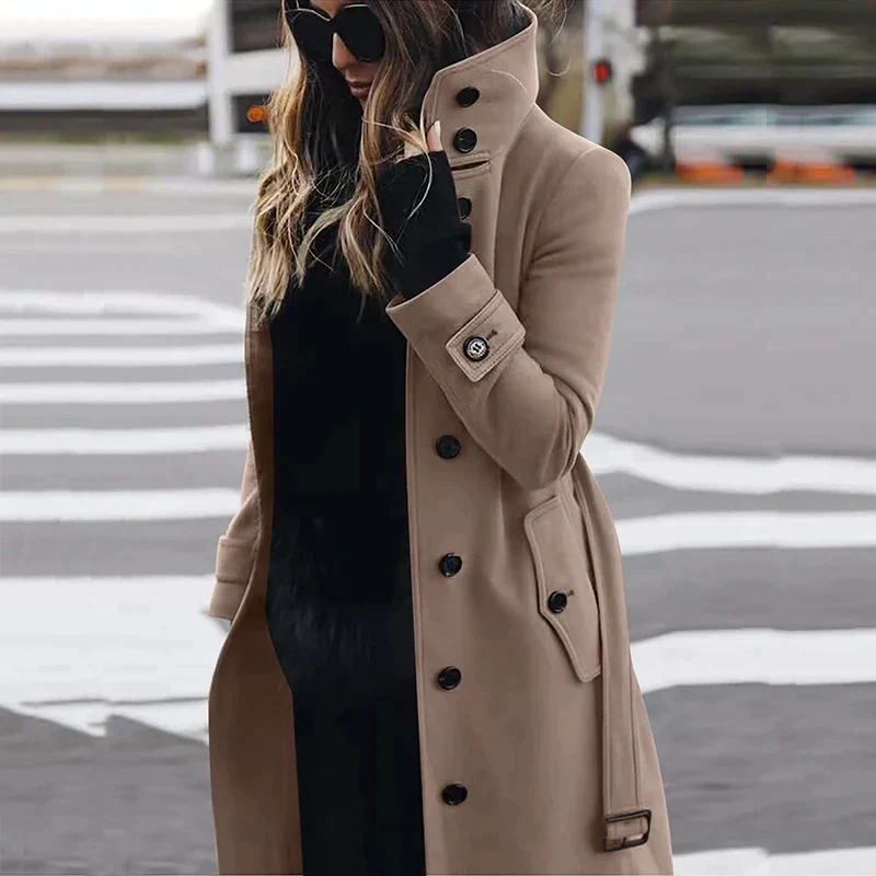 Zulema| Casual and relaxed winter coat - Image 2