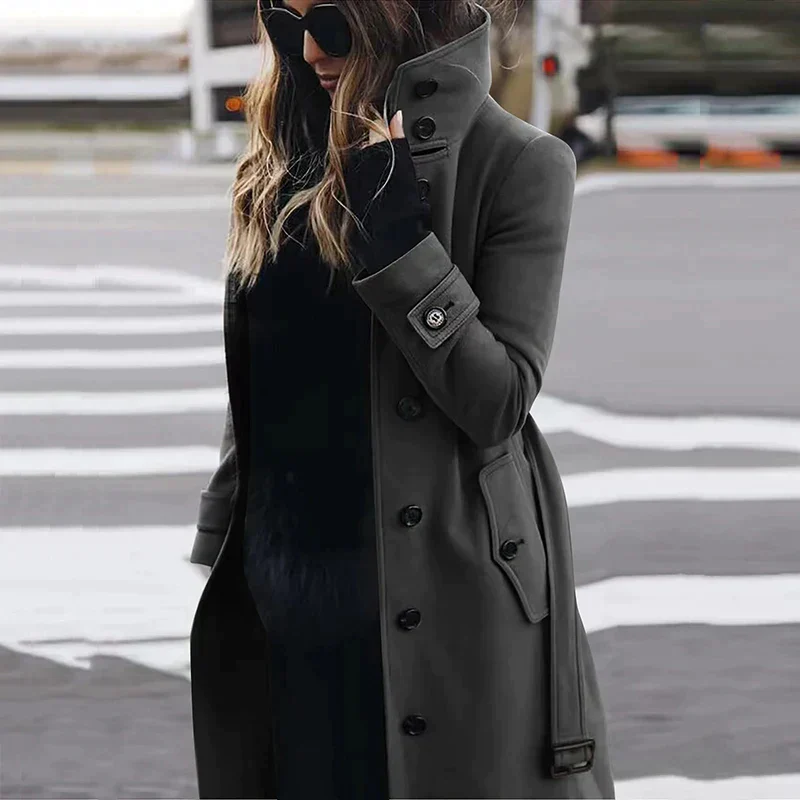 Zulema| Casual and relaxed winter coat - Image 4