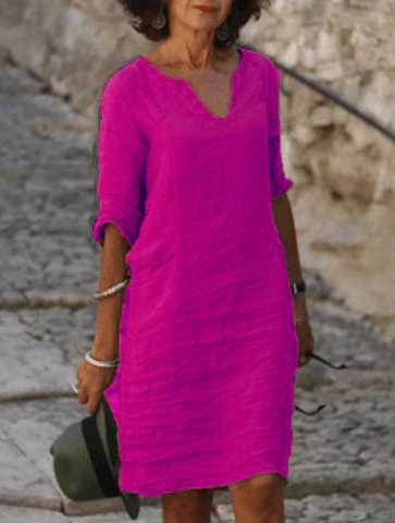 Zulema® | Elegant V-Neck Dress - Image 13