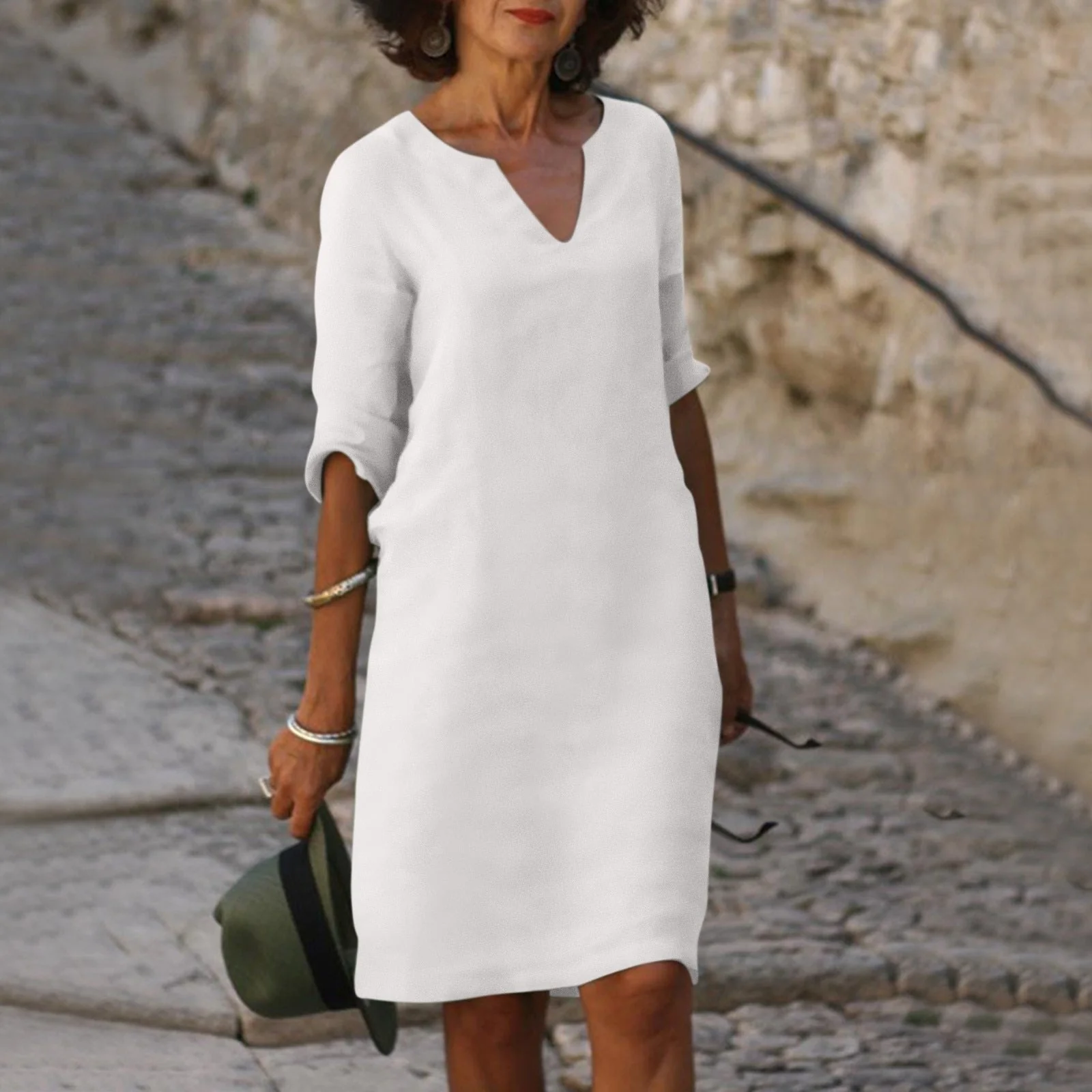 Zulema® | Elegant V-Neck Dress - Image 8