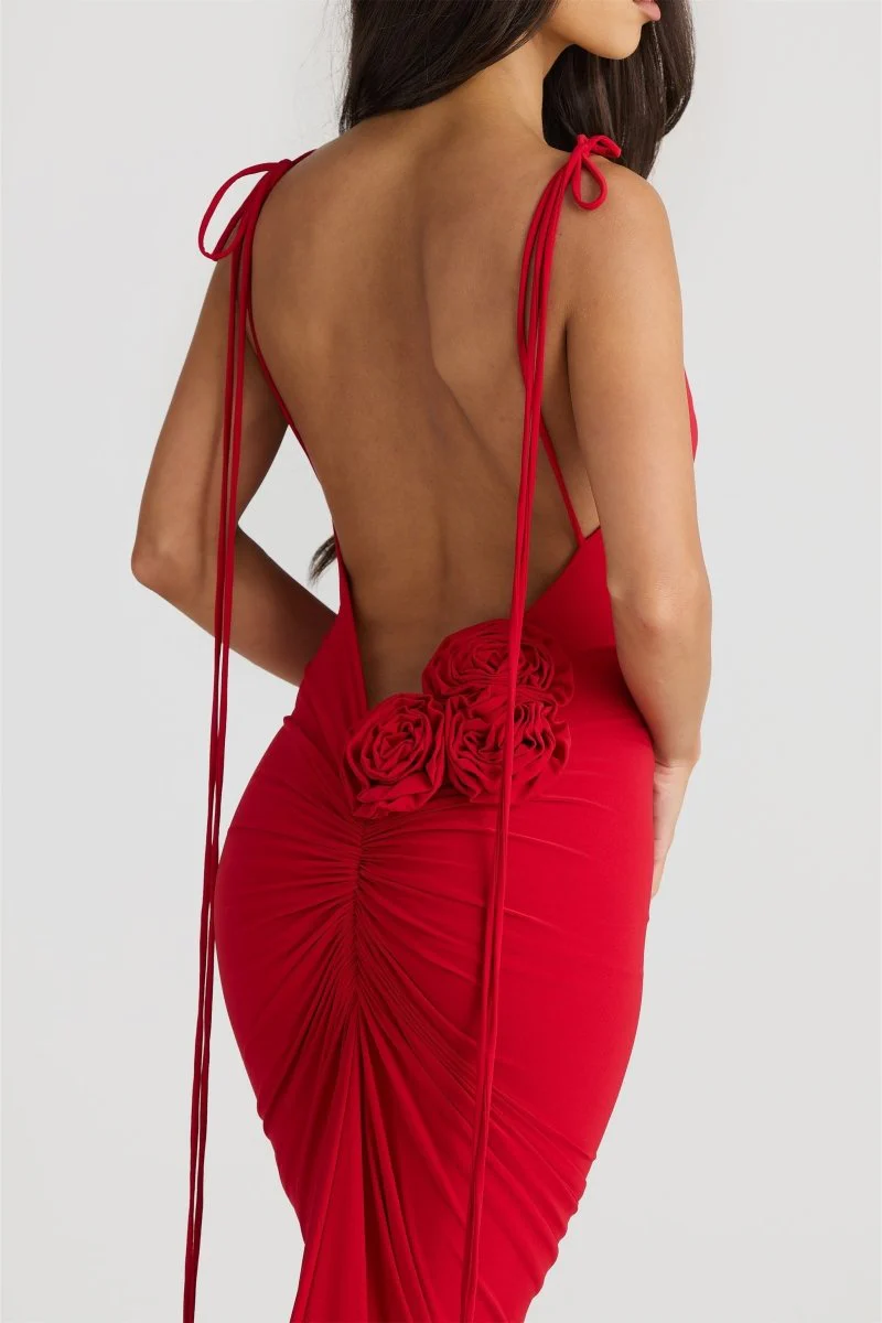 Zulema® | Open-Back Floral Maxi Dress - Image 2