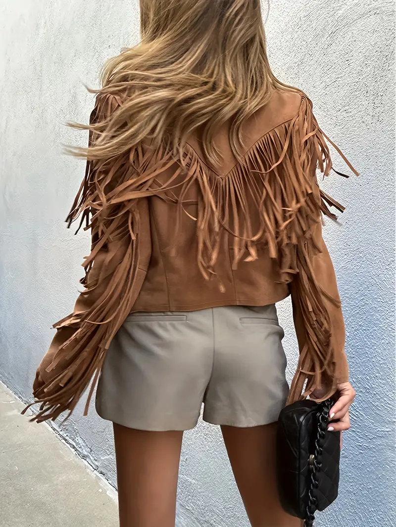 Zulema | Stylish jacket with an open front - Image 4